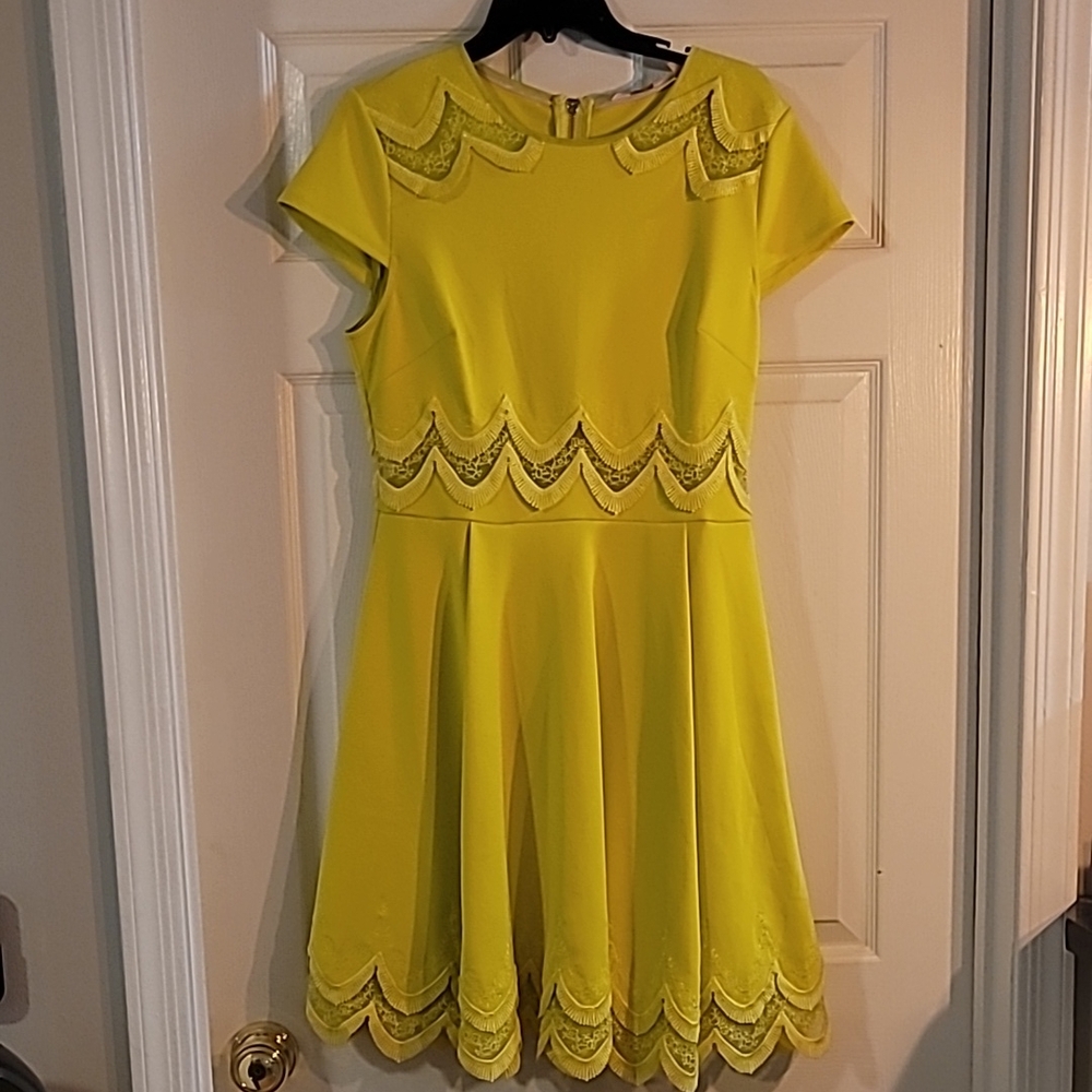 Chartreuse Dress